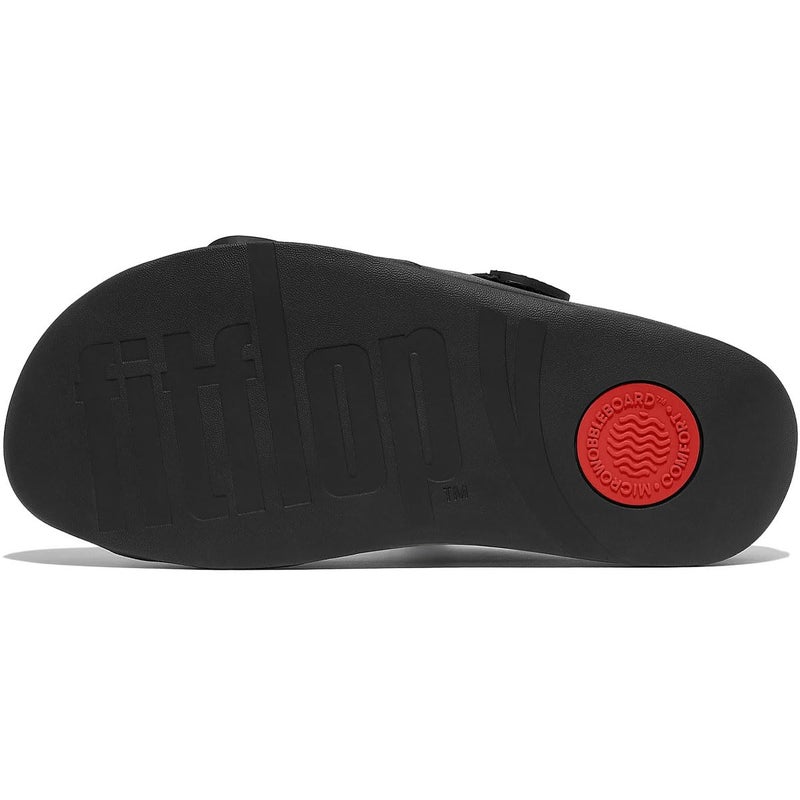 FitFlop حذاء فيت فلوب غو موك سلايد من الجلد، اللون: أسود، الحجم: 9 (L05-001-080) - Image 5